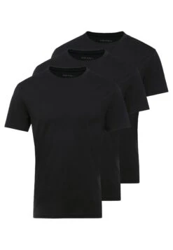 Pier One 3 Pack - T-Shirt Basic - Black 10 Pier One 3 Pack - T-Shirt Basic - Black -Pier One 005c814e690b4d8d8ed1c6e6ed983c29
