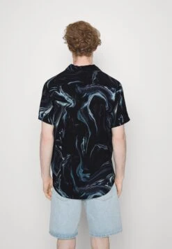 Pier One Marble Resort Unisex - Overhemd - Black -Pier One 0420f424c95e4678b3f6a5d999b41298