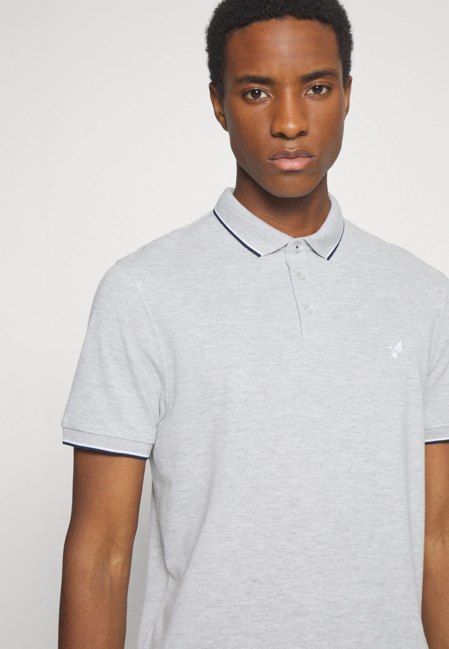 Pier One 2 Pack - Poloshirt - Light Grey/Dark Blue 7 Pier One 2 Pack - Poloshirt - Light Grey/Dark Blue - Afbeelding 5