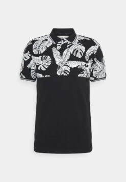 Pier One Yoke Mono- Poloshirt - Black/White 10 Pier One Yoke Mono- Poloshirt - Black/White -Pier One 0c070b32928942909981f20e19e6a5bc
