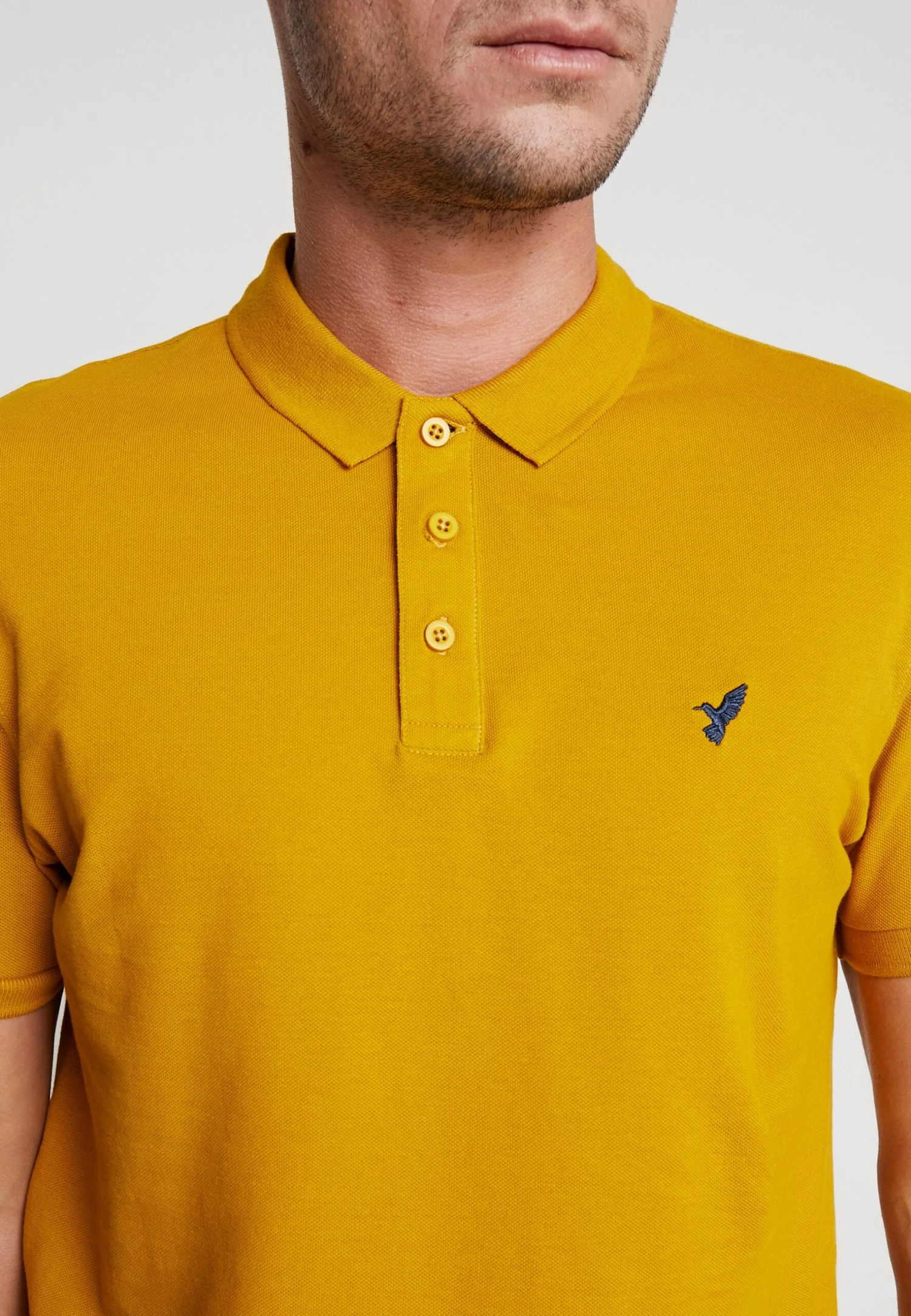 Pier One Poloshirt - Mustard 8 Pier One Poloshirt - Mustard - Afbeelding 6