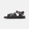 Pier One Unisex - Sandalen - Black -Pier One 13f4e0e6a67e4656940045ec37d8b11b