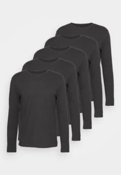 Pier One 5 Pack - Longsleeve -Black 10 Pier One 5 Pack - Longsleeve -Black -Pier One 149f5e70ba6e42e8ae9d19901f8f1dd0