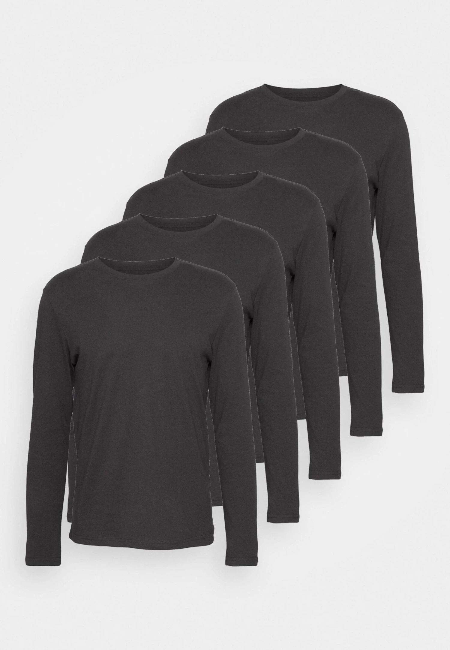 Pier One 5 Pack - Longsleeve -Black 6 Pier One 5 Pack - Longsleeve -Black - Afbeelding 4