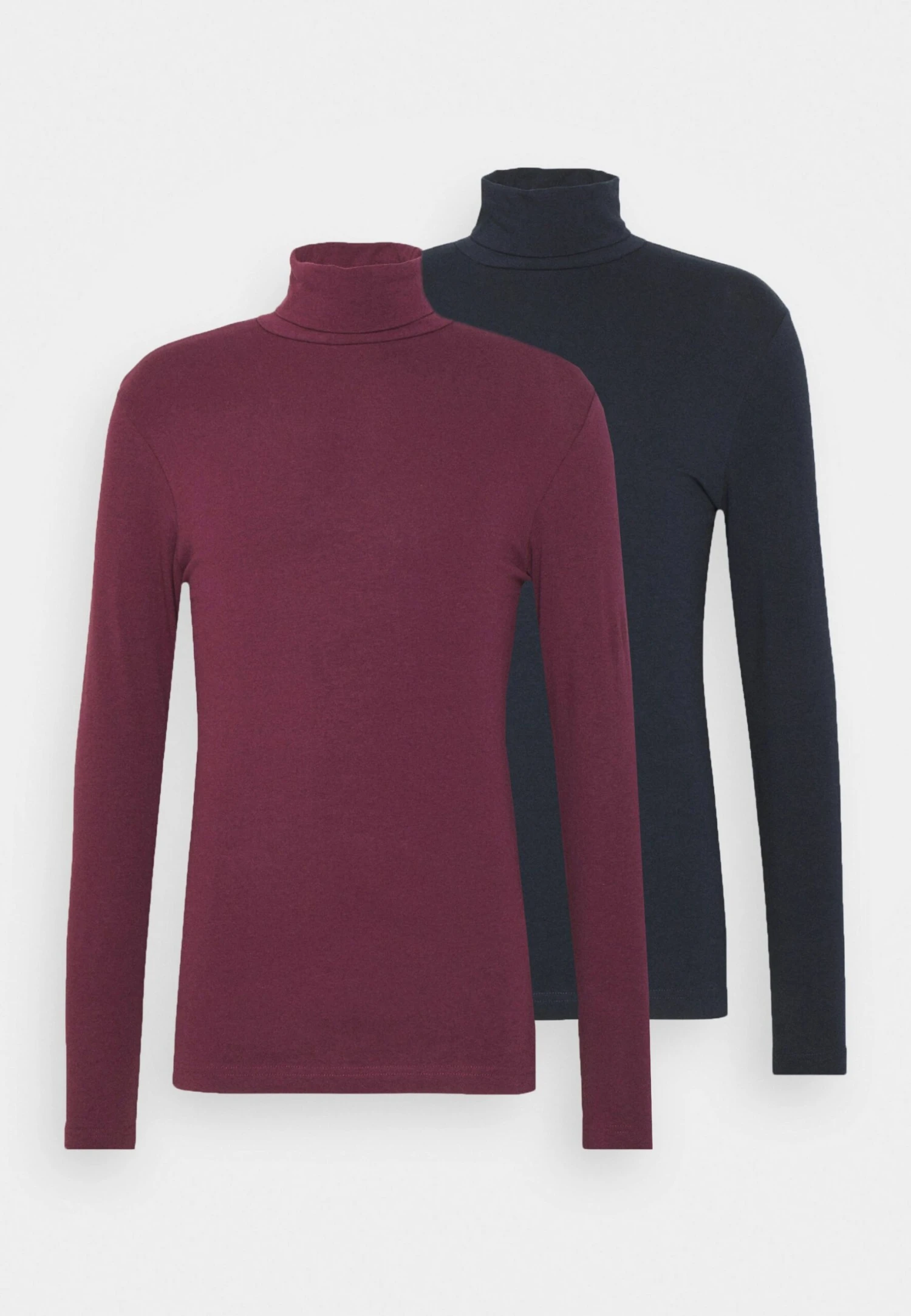 Pier One 2 Pack - Longsleeve - Bordeaux/Dark Blue 8 Pier One 2 Pack - Longsleeve - Bordeaux/Dark Blue - Afbeelding 6