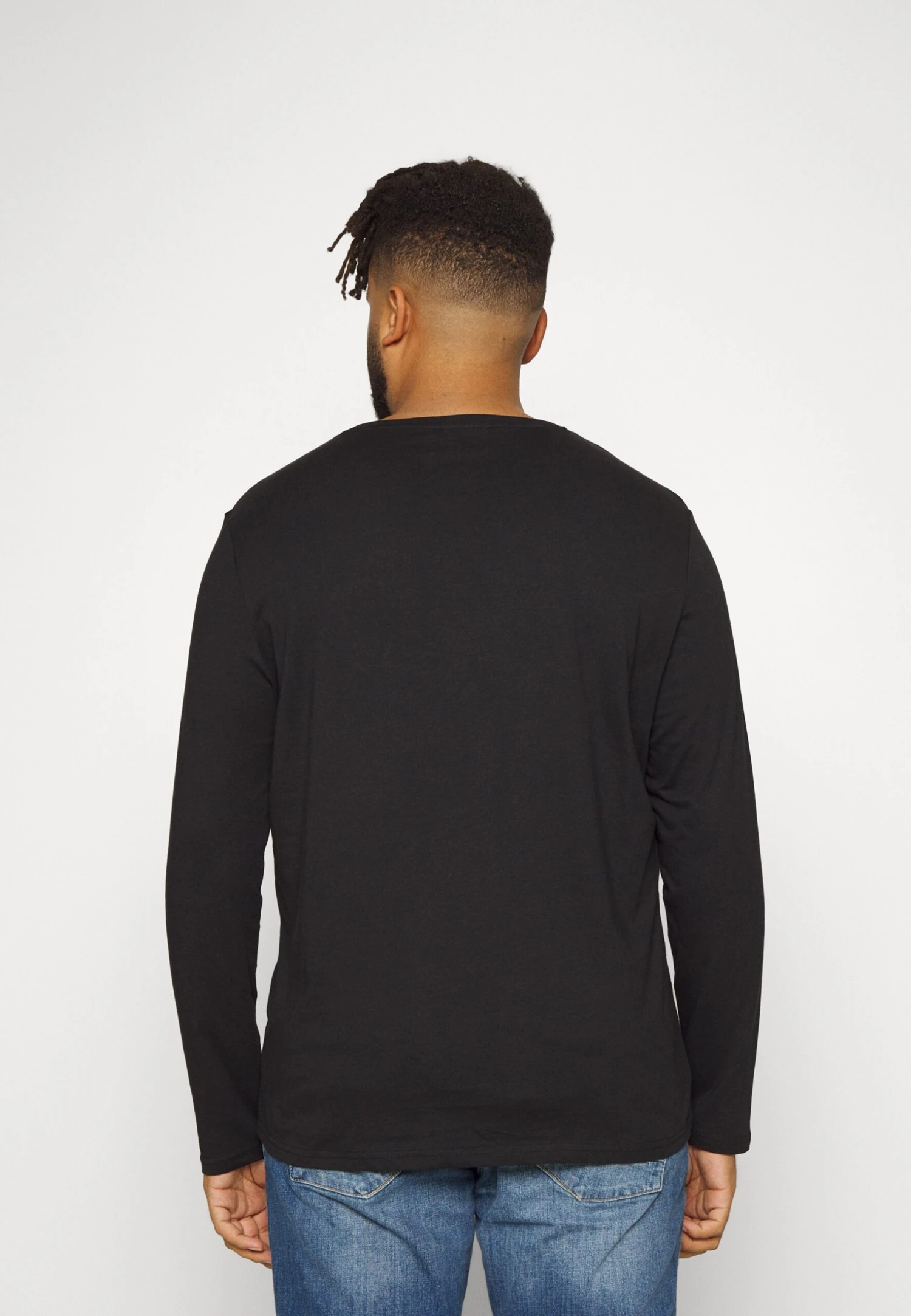 Pier One 2 Pack - Longsleeve - Blue/Black 5 Pier One 2 Pack - Longsleeve - Blue/Black - Afbeelding 3