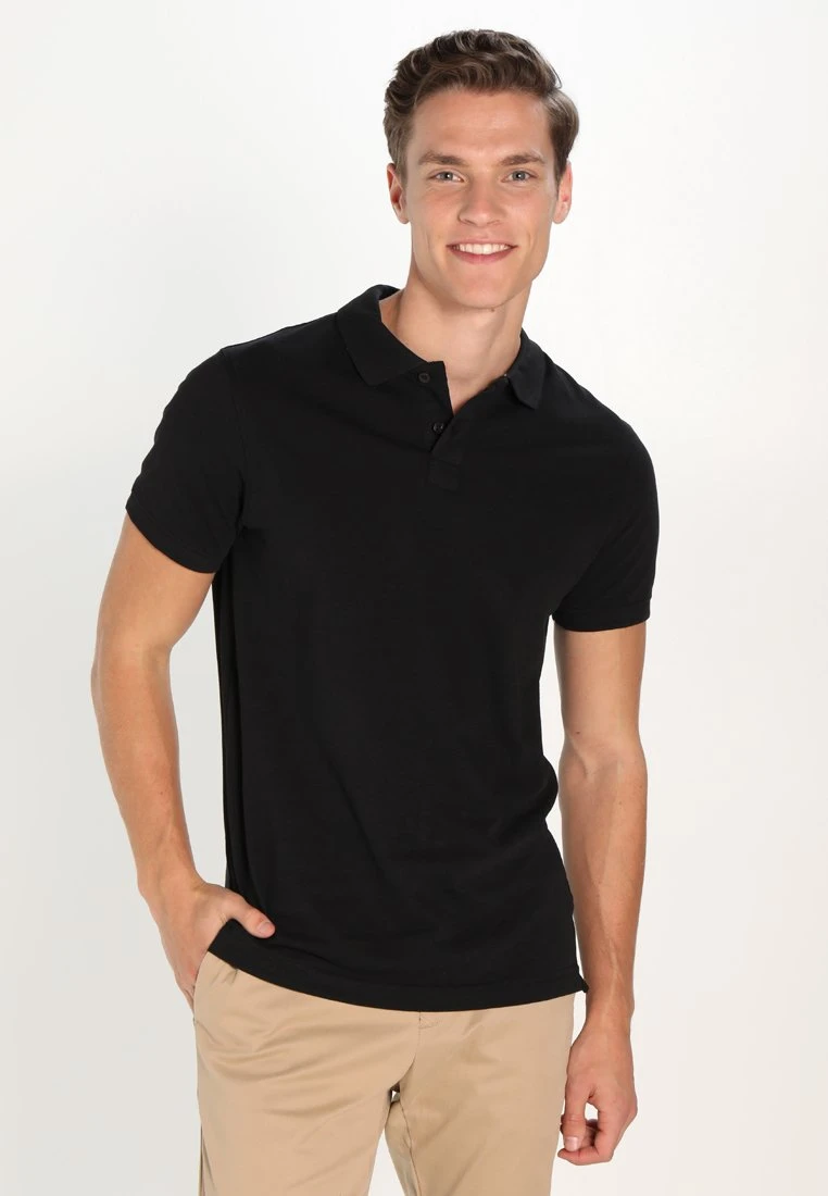 Pier One Basic - Poloshirt - Black 3 Pier One Basic - Poloshirt - Black