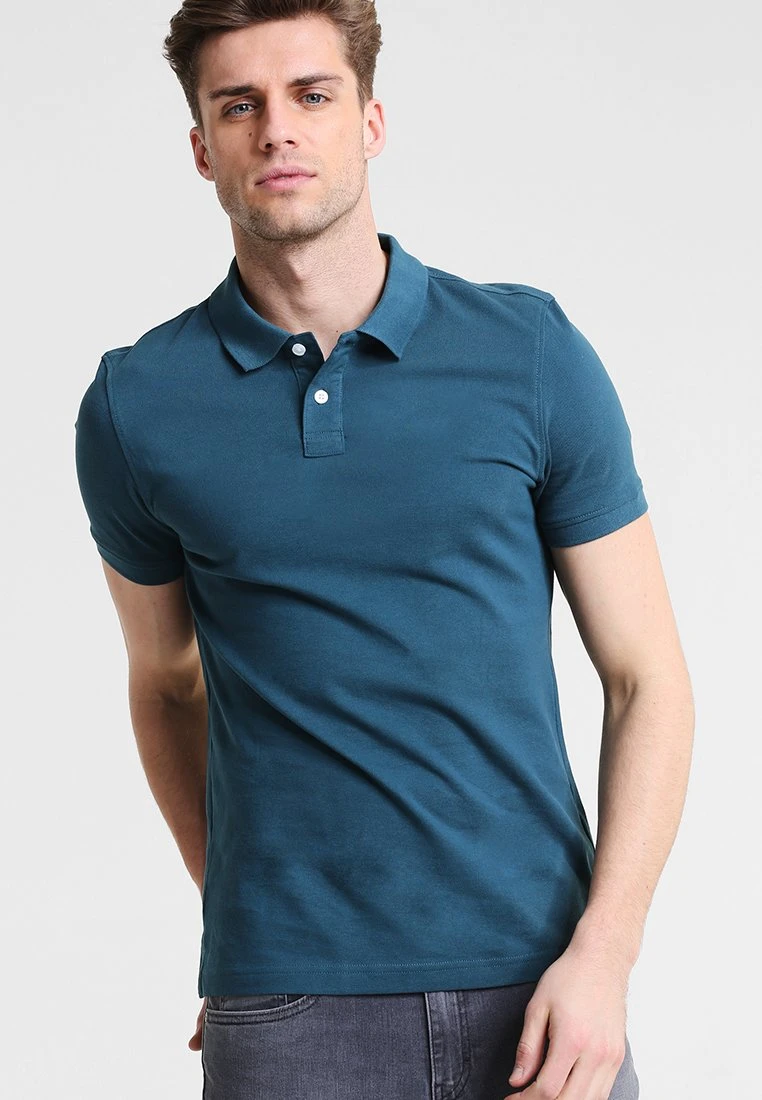 Pier One Basic - Poloshirt - Petrol 3 Pier One Basic - Poloshirt - Petrol