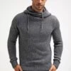 Pier One Hoodie - Dark Grey Melange 2 Pier One Hoodie - Dark Grey Melange -Pier One 29b17472a97d4e00a1d9c028faa2d75c
