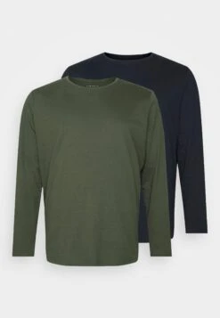 Pier One 2 Pack - Longsleeve - Dark Green/Dark Blue 12 Pier One 2 Pack - Longsleeve - Dark Green/Dark Blue -Pier One 2c22970c2a464b43a0ae9499a934a675