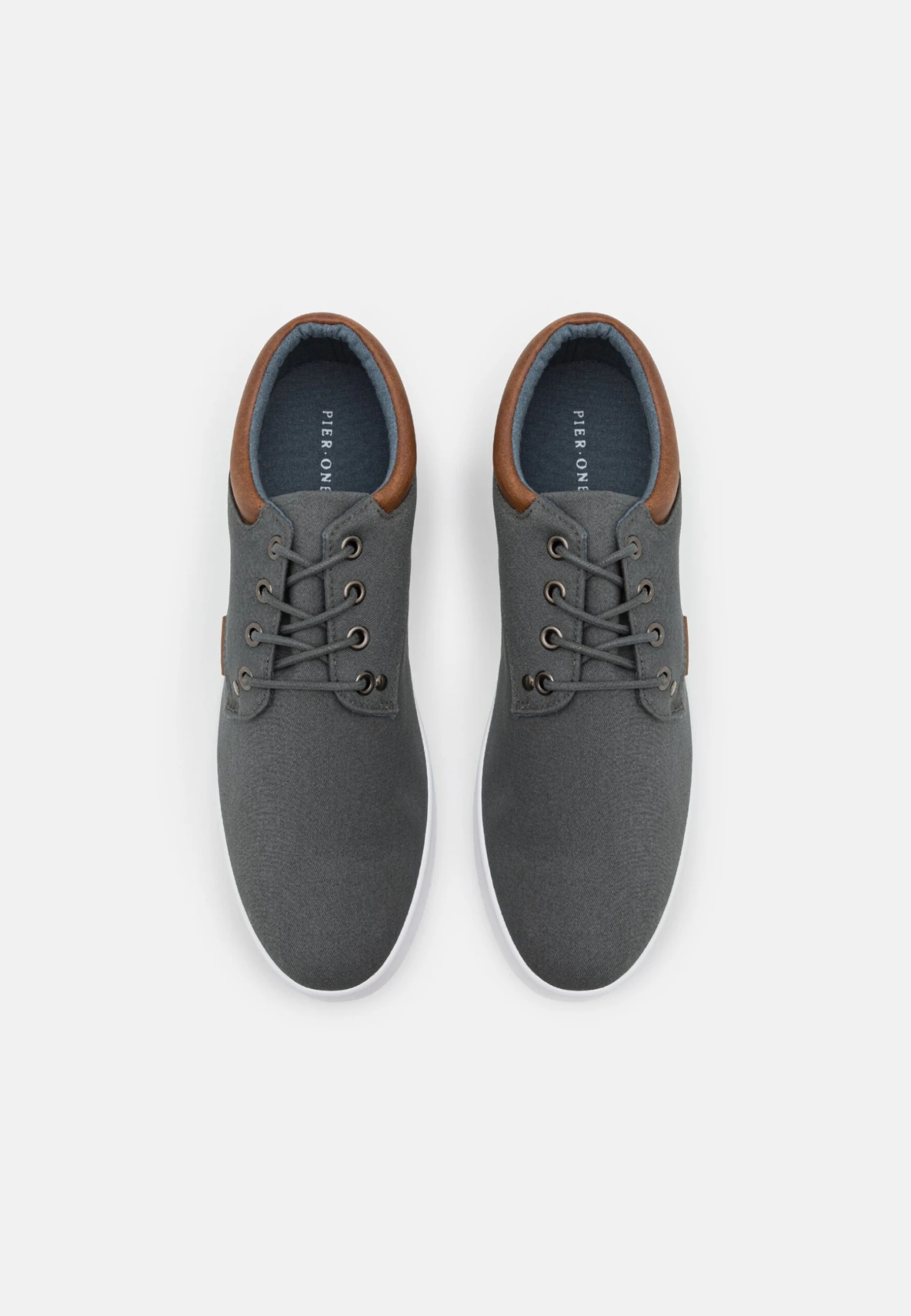 Pier One Unisex - Sneakers Laag - Grey 6 Pier One Unisex - Sneakers Laag - Grey - Afbeelding 4