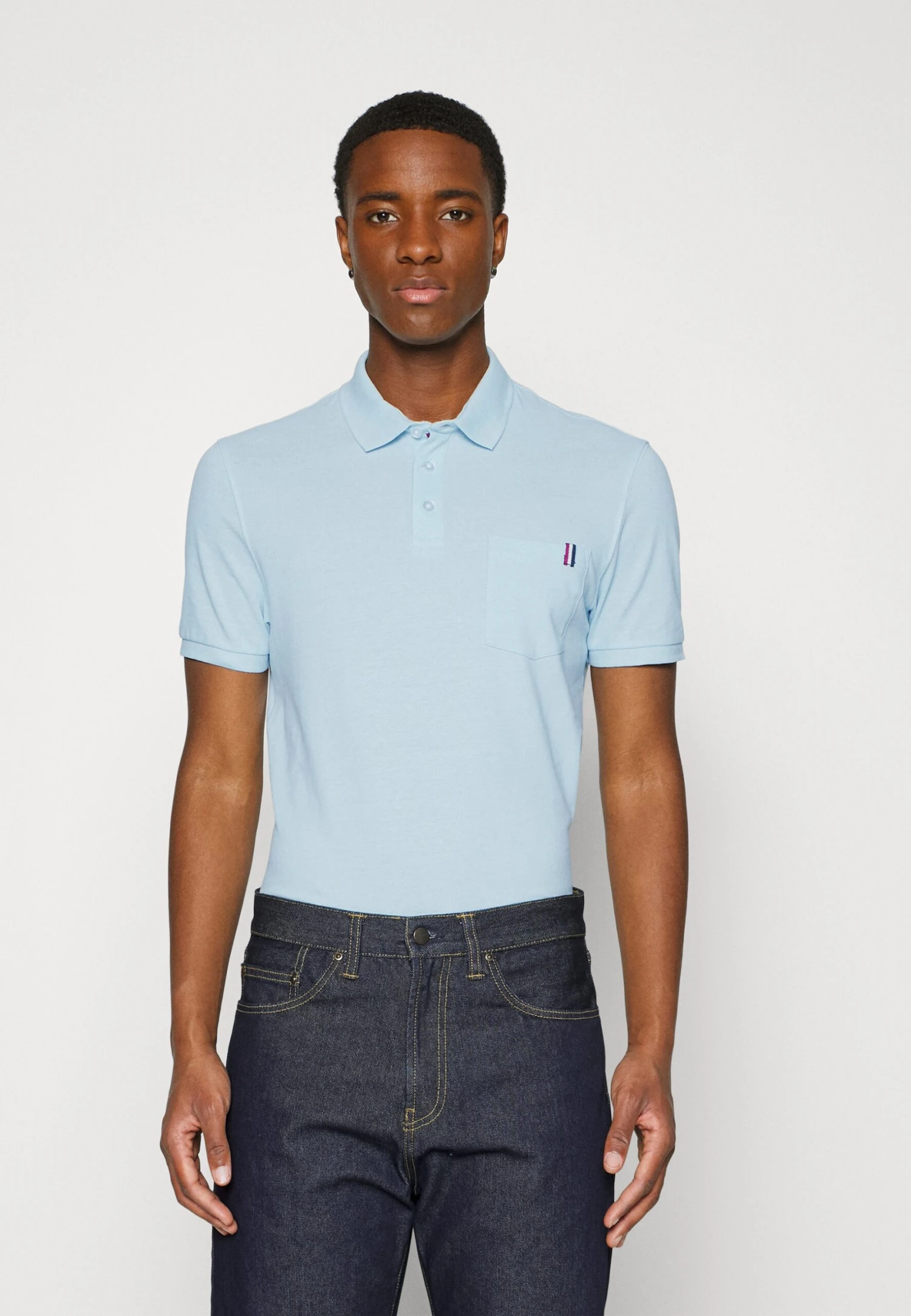 Pier One 2 Pack - Poloshirt - Light Blue/Black 4 Pier One 2 Pack - Poloshirt - Light Blue/Black - Afbeelding 2