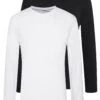 Pier One 2 Pack - Longsleeve - White/Black 1 Pier One 2 Pack - Longsleeve - White/Black -Pier One 30d4861e0df5455eb344f1808167da2c