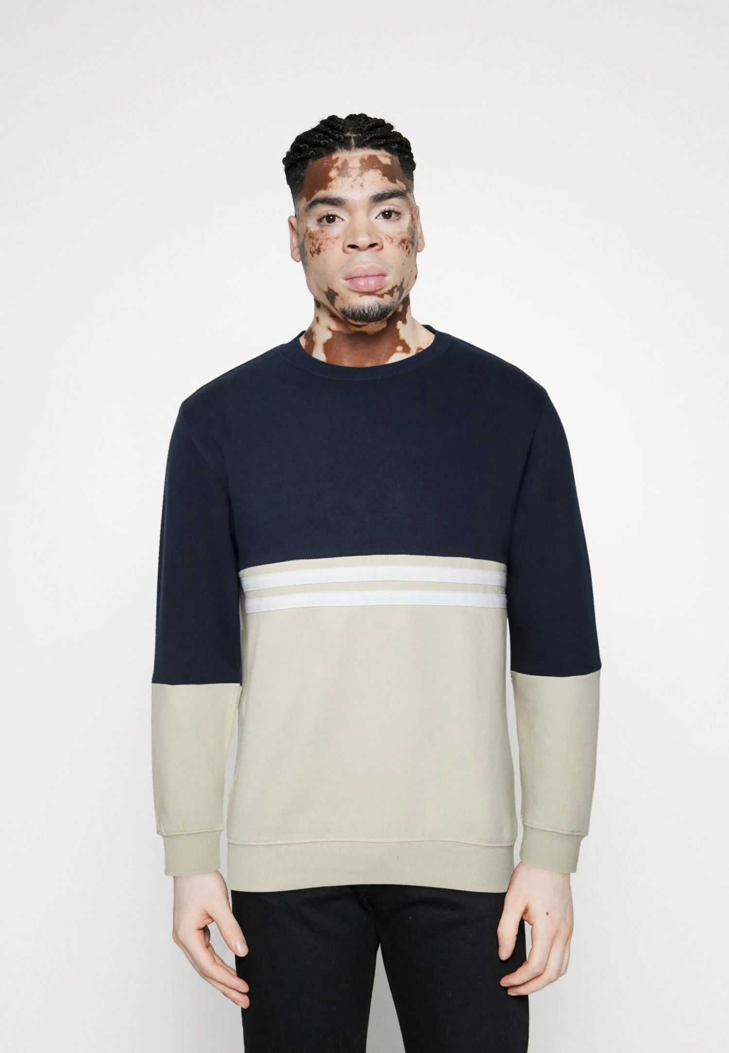 Pier One Sweater - Blue/Grey 3 Pier One Sweater - Blue/Grey