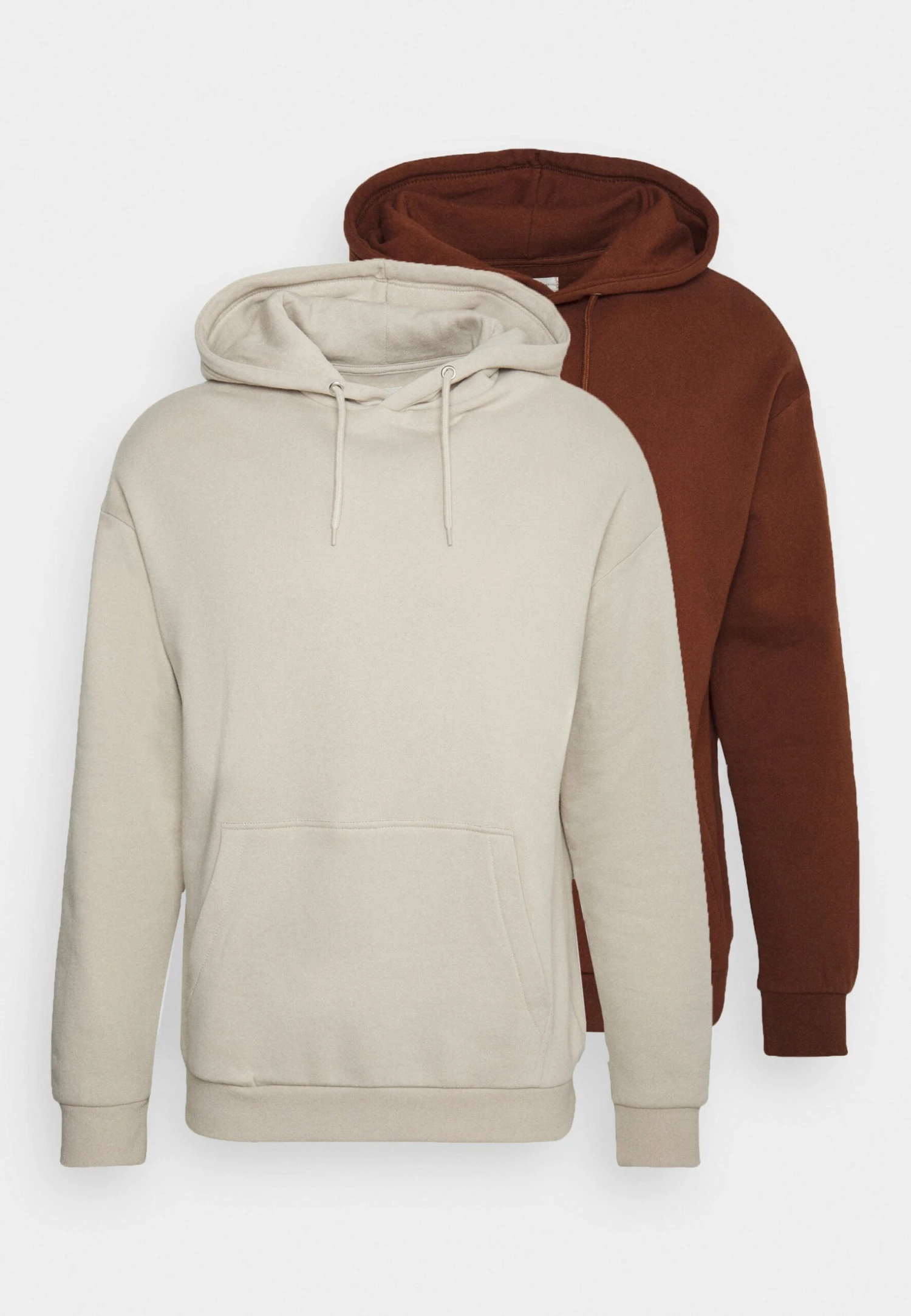 Pier One 2 Pack - Hoodie - Brown/Tan 7 Pier One 2 Pack - Hoodie - Brown/Tan - Afbeelding 5
