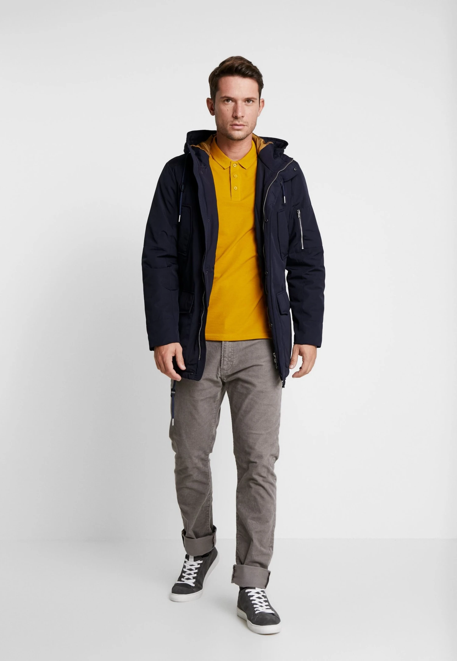 Pier One Poloshirt - Mustard 4 Pier One Poloshirt - Mustard - Afbeelding 2