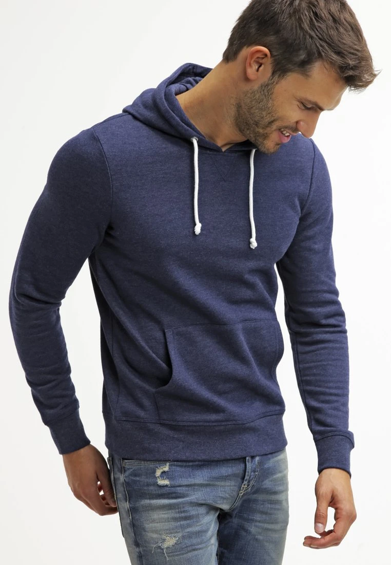 Pier One Hoodie - Dark Blue Melange 3 Pier One Hoodie - Dark Blue Melange