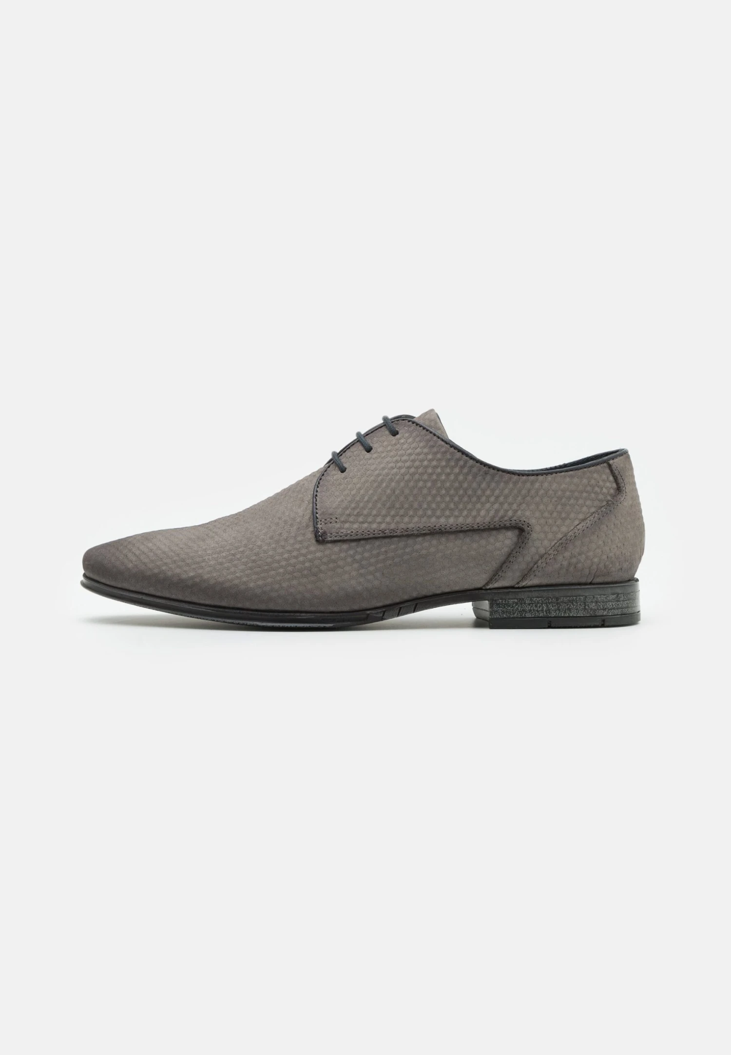 Pier One Leather - Veterschoenen - Dark Grey 3 Pier One Leather - Veterschoenen - Dark Grey