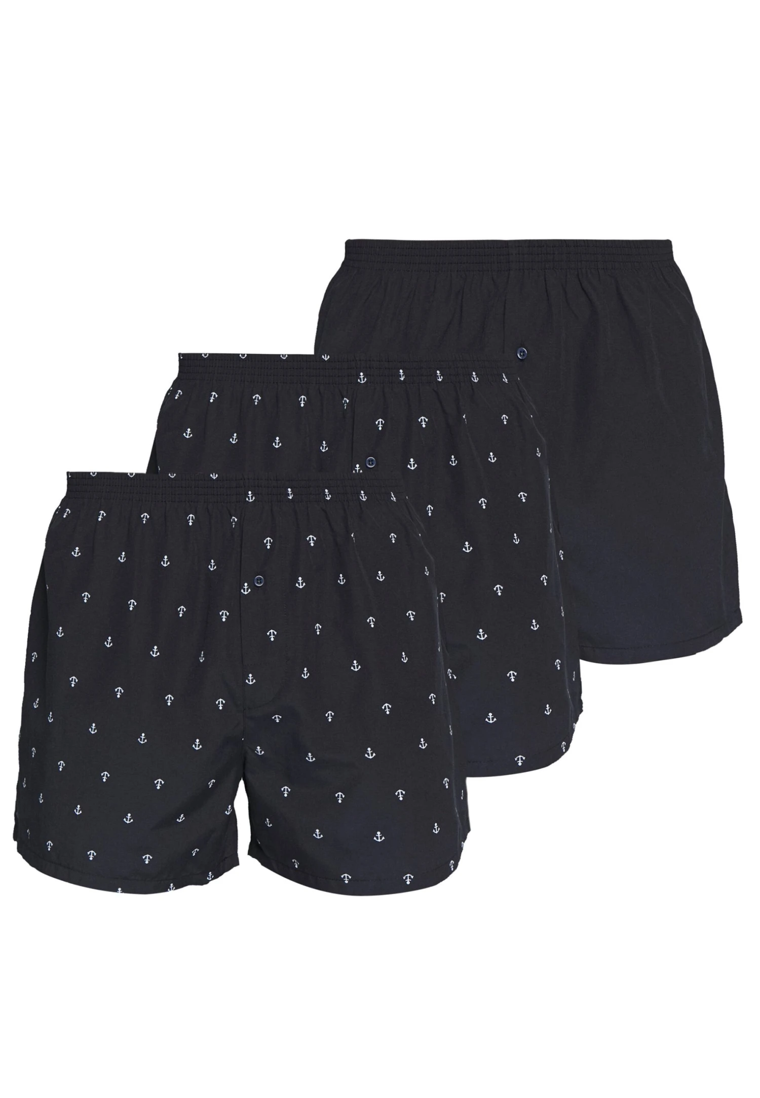Pier One 3 Pack - Boxershort - Dark Blue 7 Pier One 3 Pack - Boxershort - Dark Blue - Afbeelding 5