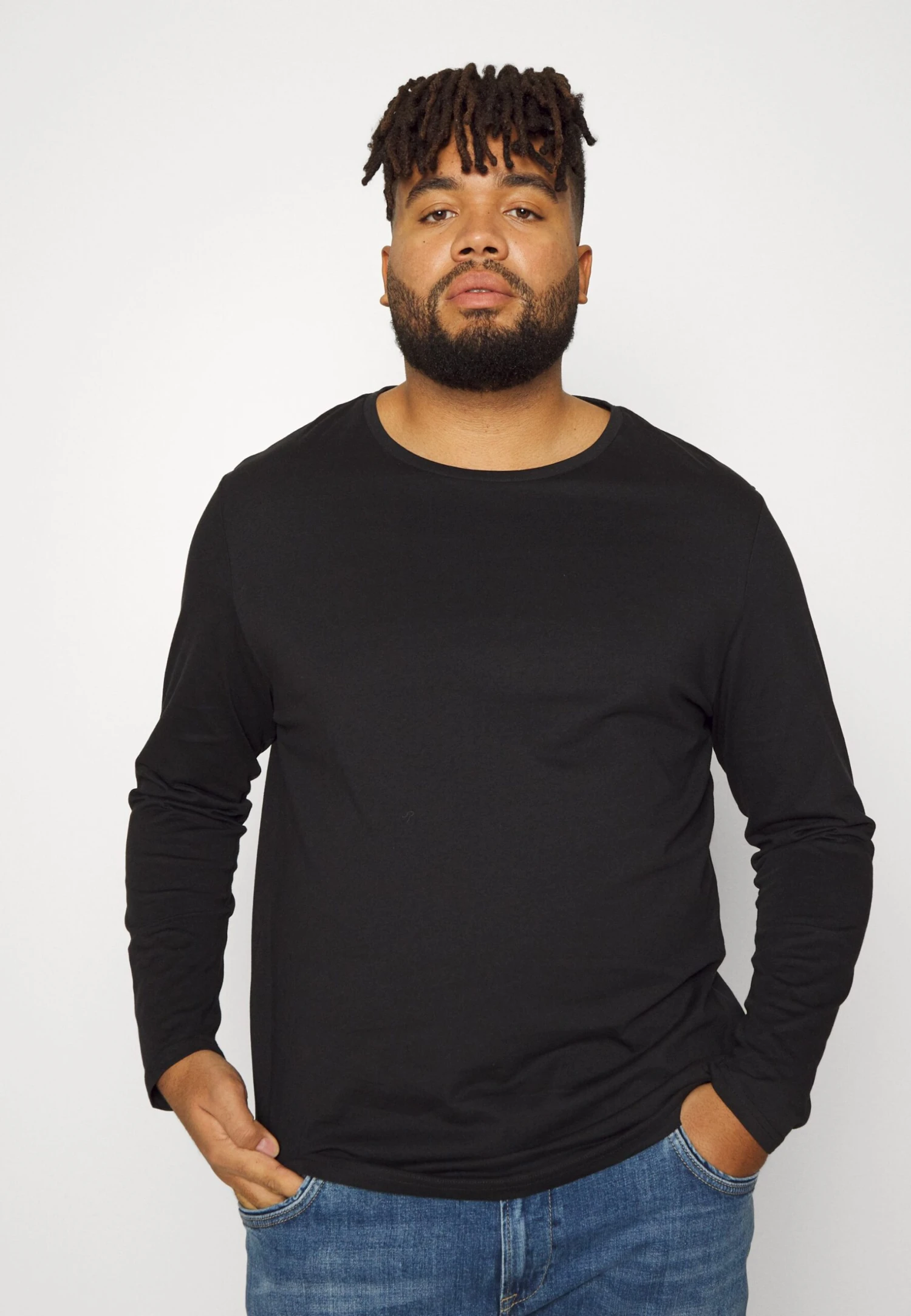 Pier One 2 Pack - Longsleeve - Blue/Black 7 Pier One 2 Pack - Longsleeve - Blue/Black - Afbeelding 5