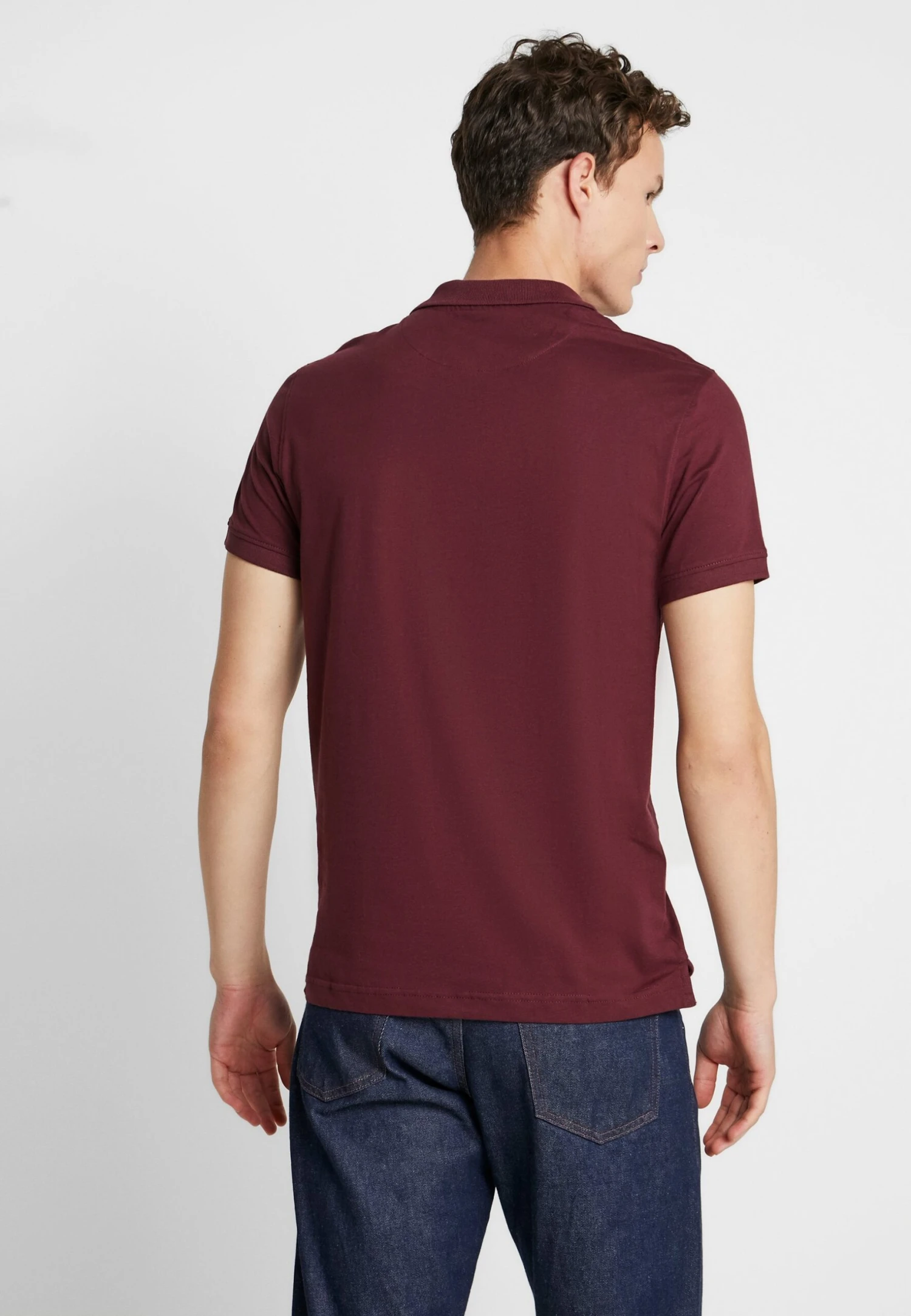 Pier One 2 Pack - Poloshirt - Bordeaux/Black 6 Pier One 2 Pack - Poloshirt - Bordeaux/Black - Afbeelding 4