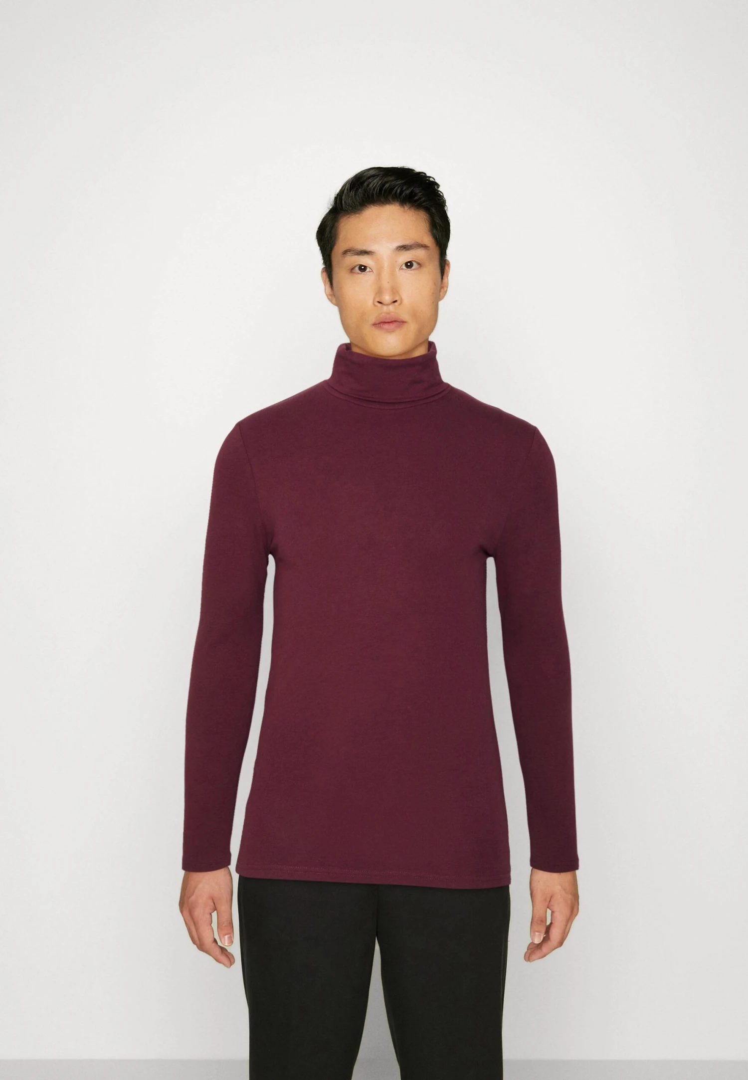 Pier One 2 Pack - Longsleeve - Beige/Bordeaux 4 Pier One 2 Pack - Longsleeve - Beige/Bordeaux - Afbeelding 2