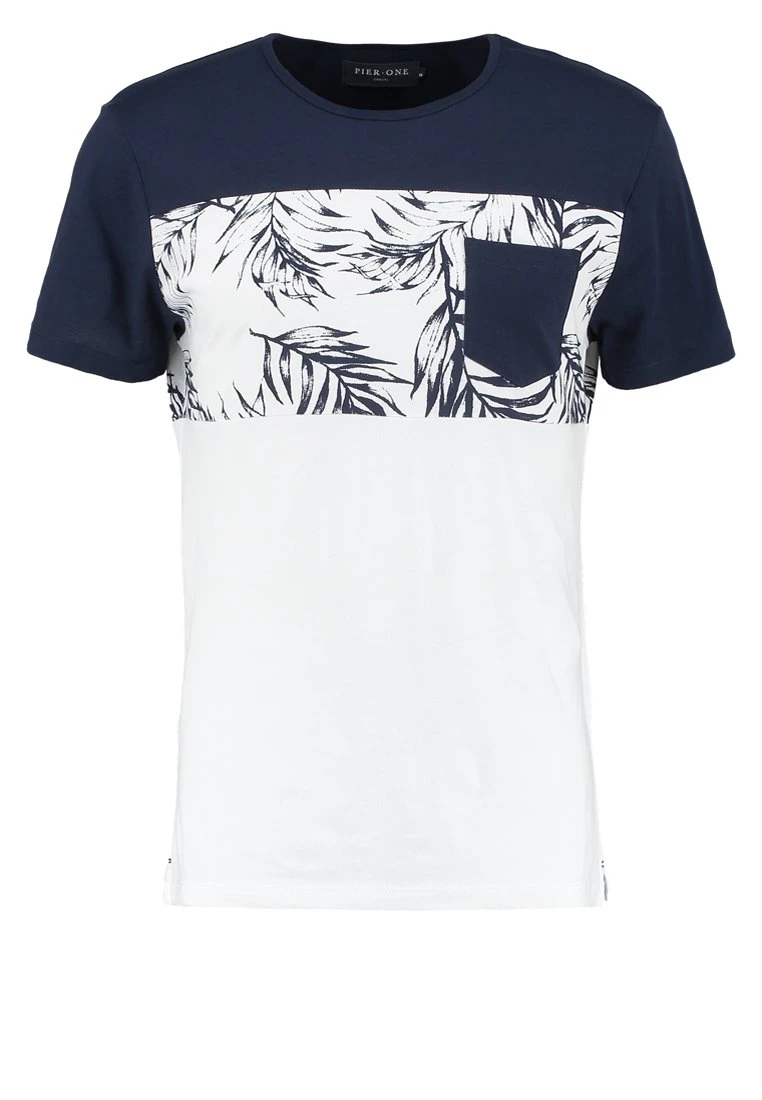 Pier One T-Shirt Print - Navy/White 7 Pier One T-Shirt Print - Navy/White - Afbeelding 5