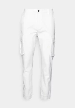 Pier One Cuffed Skinny Trouser- Cargobroek - White 10 Pier One Cuffed Skinny Trouser- Cargobroek - White -Pier One 4e3aede249bc4129bbf969f1fa9be9f5