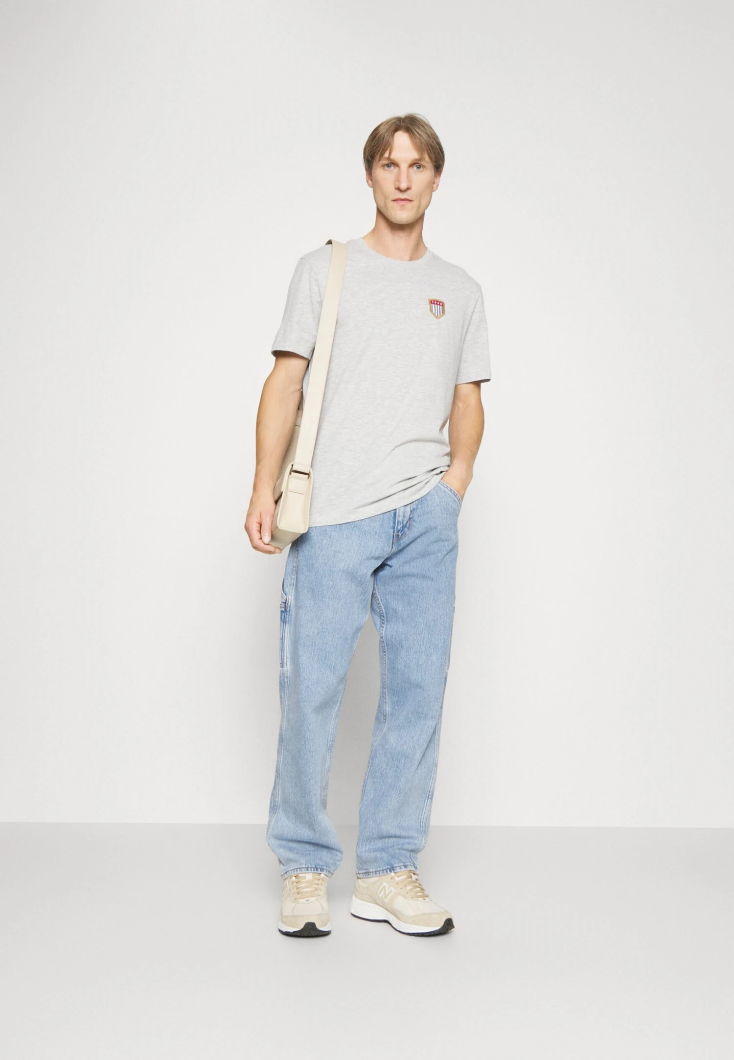 Pier One T-Shirt Print - Light Grey 4 Pier One T-Shirt Print - Light Grey - Afbeelding 2