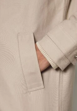 Pier One Commuter Coat- Halflange Jas - Tan -Pier One 4ef4ad0f60904e2a9c12d606b1474ddb