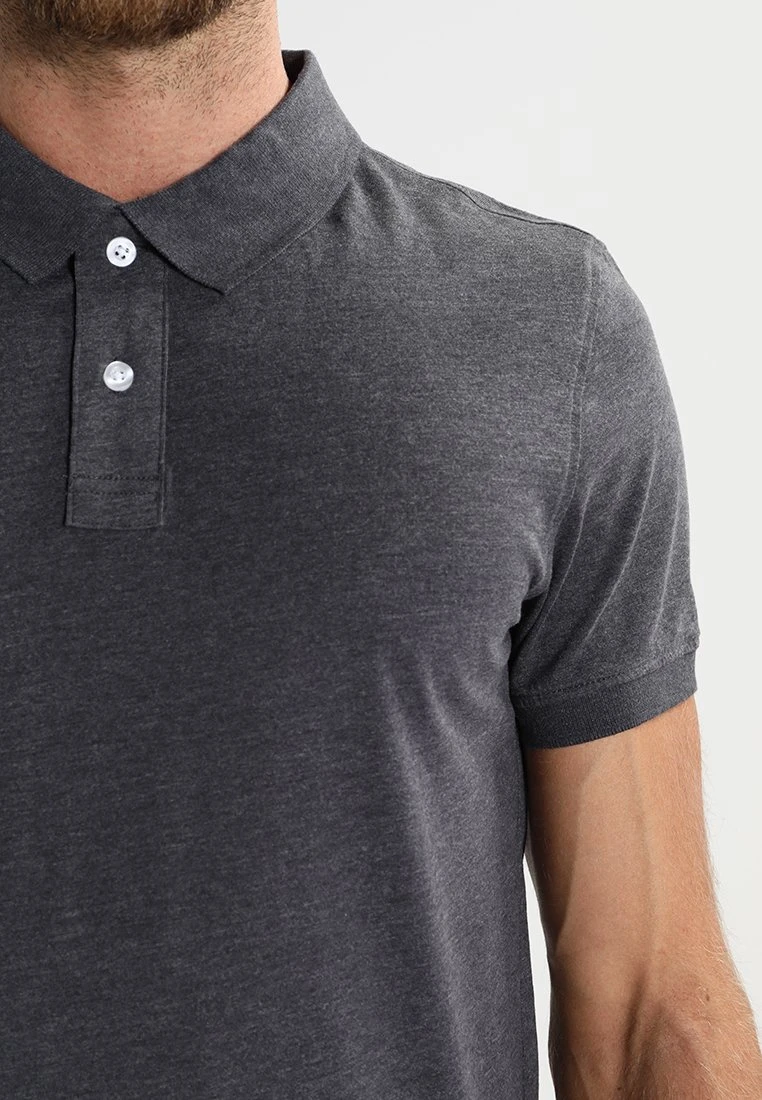 Pier One Poloshirt - Dark Grey Melange 7 Pier One Poloshirt - Dark Grey Melange - Afbeelding 5