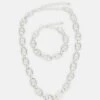 Pier One Set Unisex - Ketting - Silver-Coloured 2 Pier One Set Unisex - Ketting - Silver-Coloured -Pier One 5466d22e6c454c09a0b9f95aa09e9a34