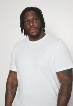 Pier One 5 Pack - T-Shirt Basic - White/Mottled Dark Grey/Bordeaux -Pier One 568bb40bac894990acb64f1526538783