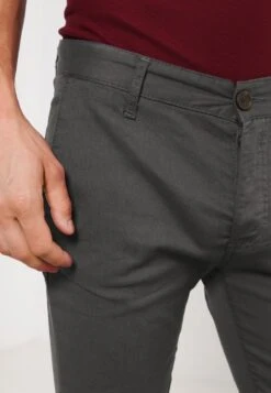 Pier One Chino - Dark Grey -Pier One 57afc5e7d2fb4fccb50811bdf725c68c