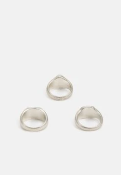 Pier One 3 Pack - Ring - Silver-Coloured -Pier One 5813fc154eb941d3932af16c38bbbb64