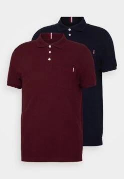 Pier One 2 Pack - Poloshirt - Blue/Bordeaux 14 Pier One 2 Pack - Poloshirt - Blue/Bordeaux -Pier One 596d0de14dc04a10bc9519206e472b35