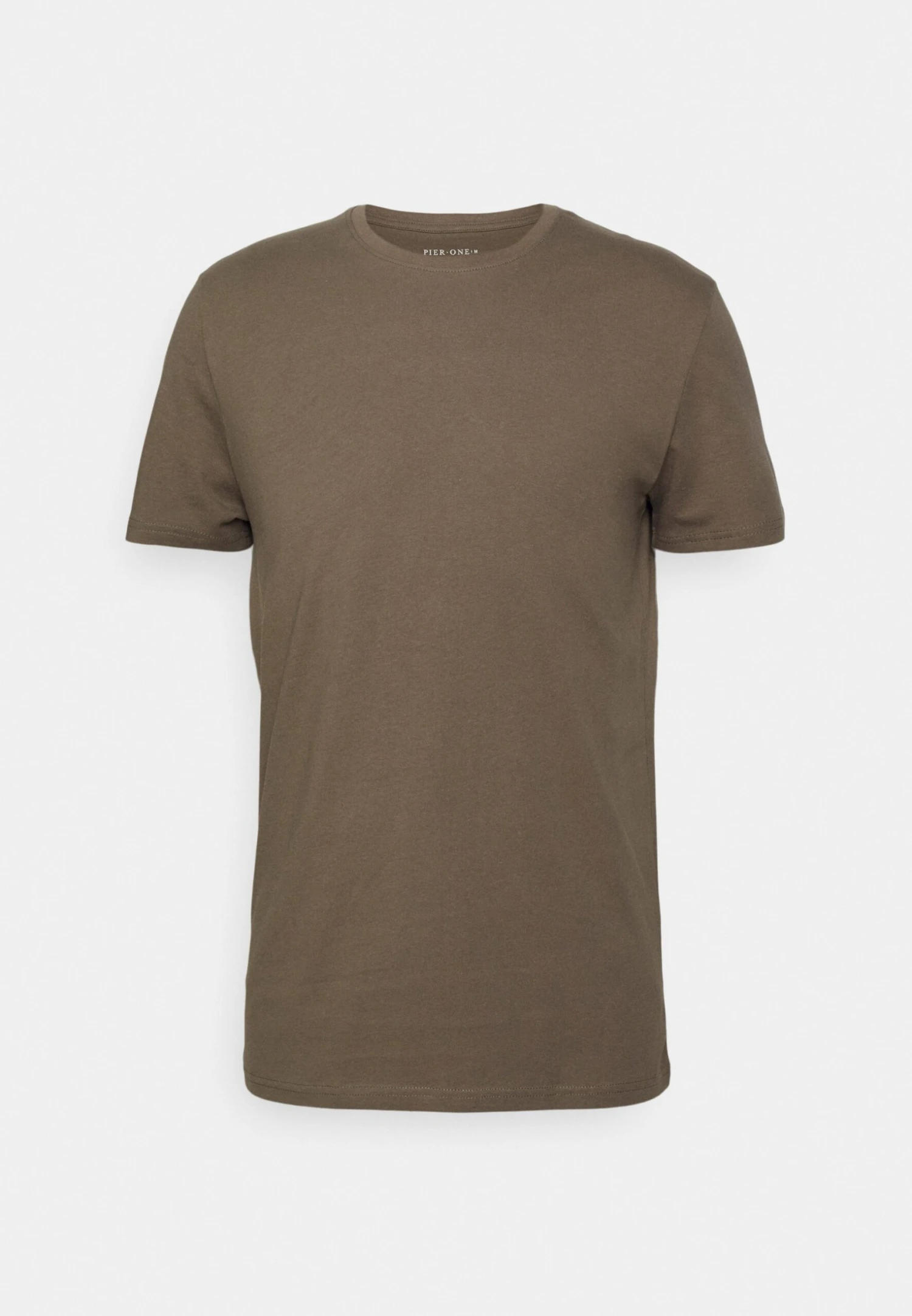 Pier One 5 Pack - T-Shirt Basic - Green/Beige/Khaki 6 Pier One 5 Pack - T-Shirt Basic - Green/Beige/Khaki - Afbeelding 4
