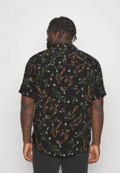 Pier One Asian Print Resort - Overhemd -Black -Pier One 5a6accf28057487eb93c99474306228a