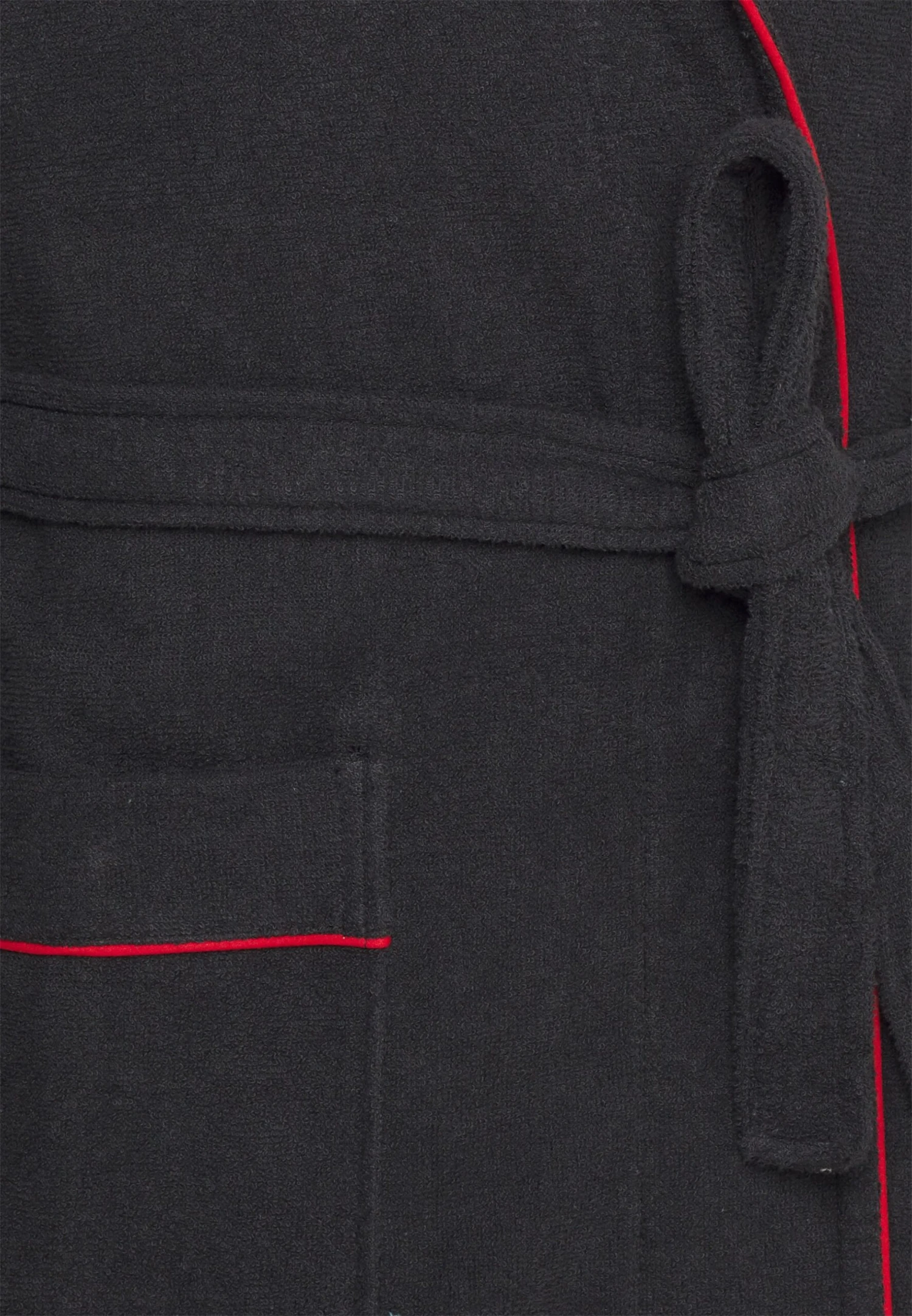 Pier One Badjas - Black/Red 5 Pier One Badjas - Black/Red - Afbeelding 3