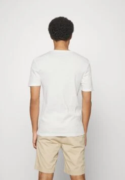 Pier One Slim Fit Ribbed T-Shirt 2 Pack - T-Shirt Basic - White/Black -Pier One 6008c49847fe4ce7acc68f2ad6e5f586