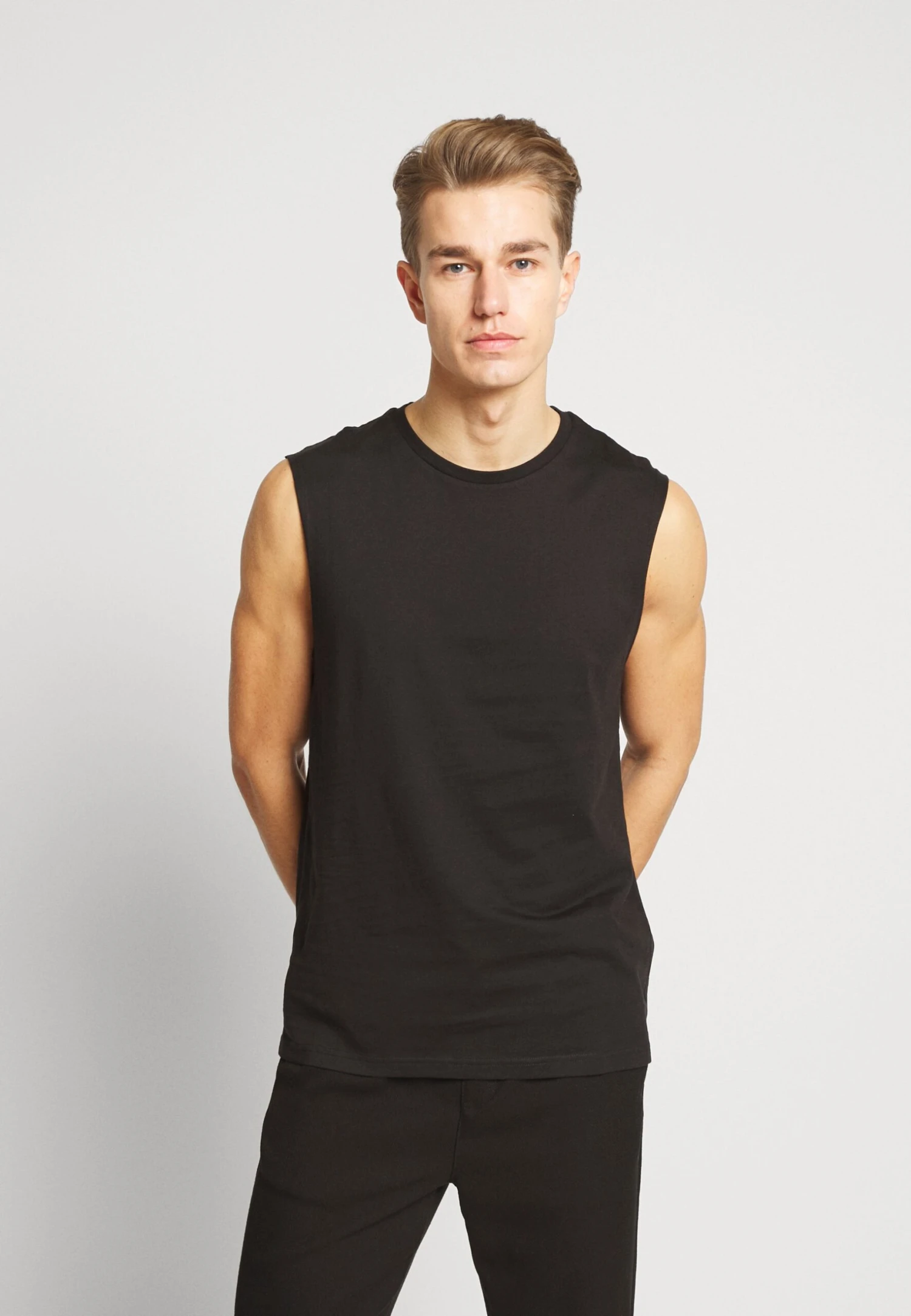 Pier One 3 Pack - T-Shirt Basic - Grey/White/Black 6 Pier One 3 Pack - T-Shirt Basic - Grey/White/Black - Afbeelding 4