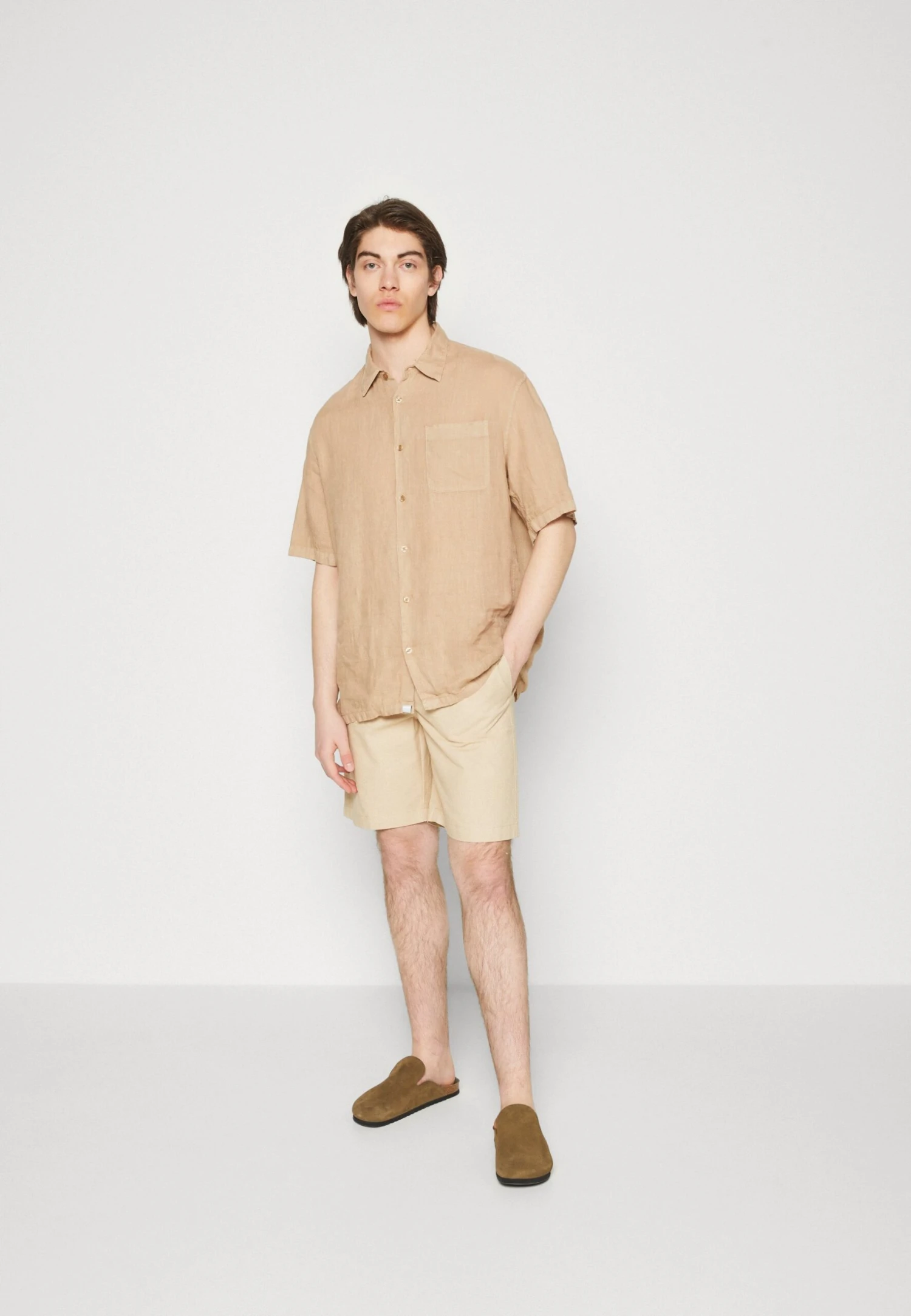 Pier One Shorts - Off-White 4 Pier One Shorts - Off-White - Afbeelding 2