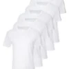 Pier One 5 Pack - T-Shirt Basic - White