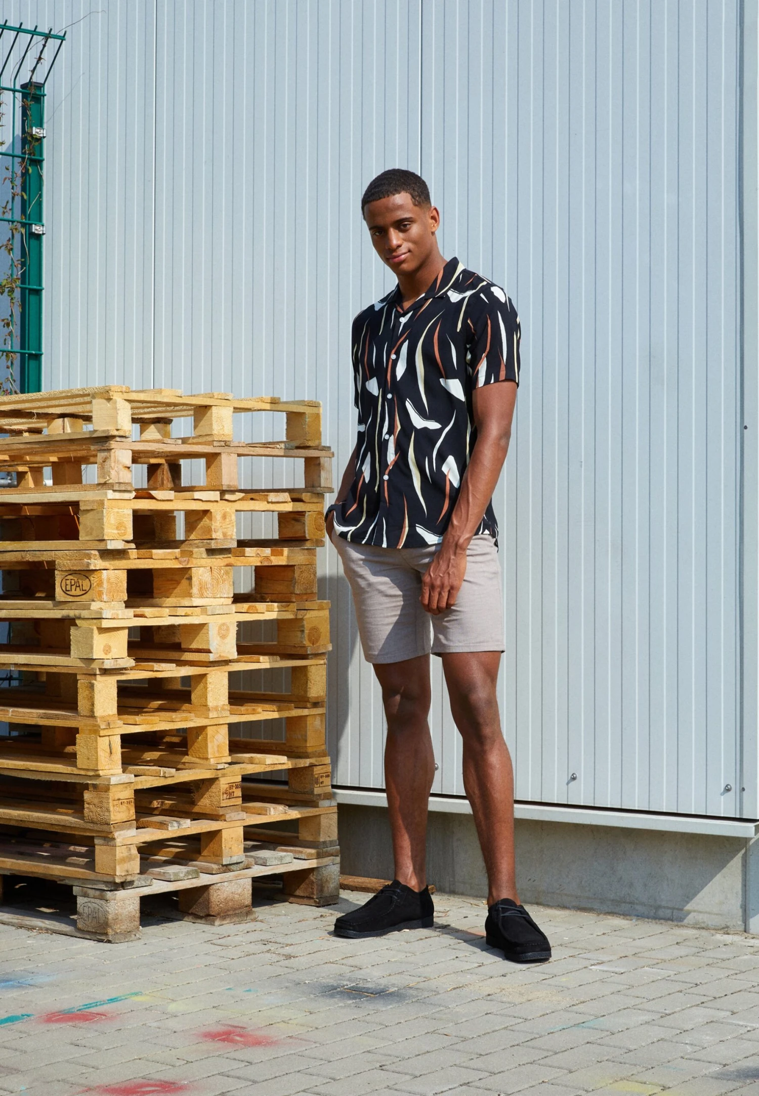 Pier One Contemporary Art Regular Resort- Overhemd - Black 3 Pier One Contemporary Art Regular Resort- Overhemd - Black