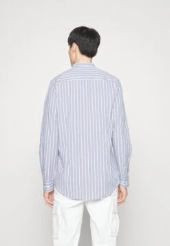 Pier One Muscle Fit Stand- Overhemd - Blue 10 Pier One Muscle Fit Stand- Overhemd - Blue -Pier One 6f902e87935b415aa0482cac3fb832df