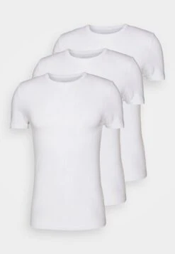 Pier One 3 Pack Muscle Fit- T-Shirt Basic - White 10 Pier One 3 Pack Muscle Fit- T-Shirt Basic - White -Pier One 74e6dafee9a04fa989c9d0d0b4d2897f