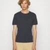 Pier One Garment Tee - T-Shirt Basic - Dark Blue 1 Pier One Garment Tee - T-Shirt Basic - Dark Blue -Pier One 7638006e2505495eab0c7bbdbc3fbab0