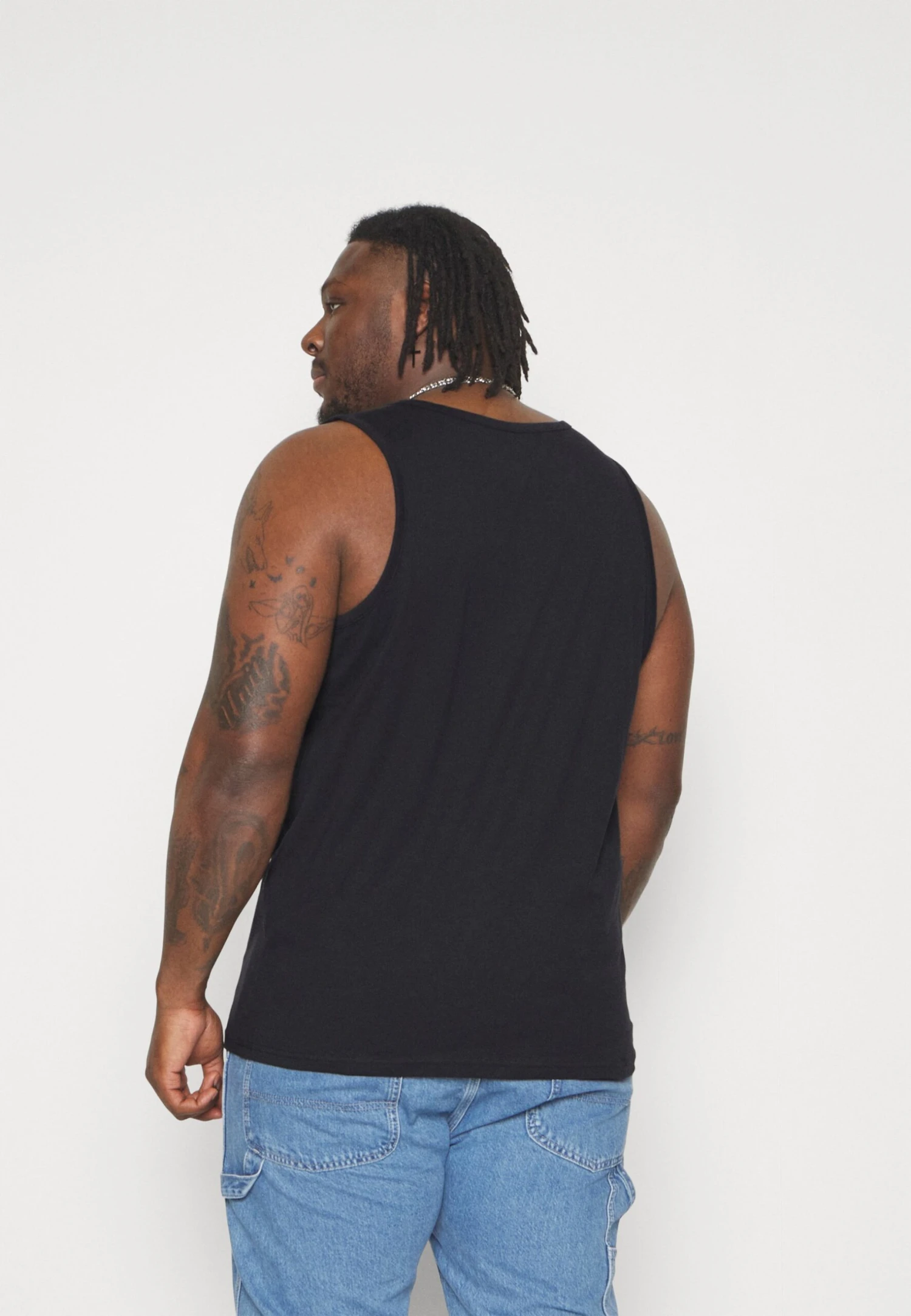 Pier One 3 Pack- Top - Black/Grey/Khaki 5 Pier One 3 Pack- Top - Black/Grey/Khaki - Afbeelding 3