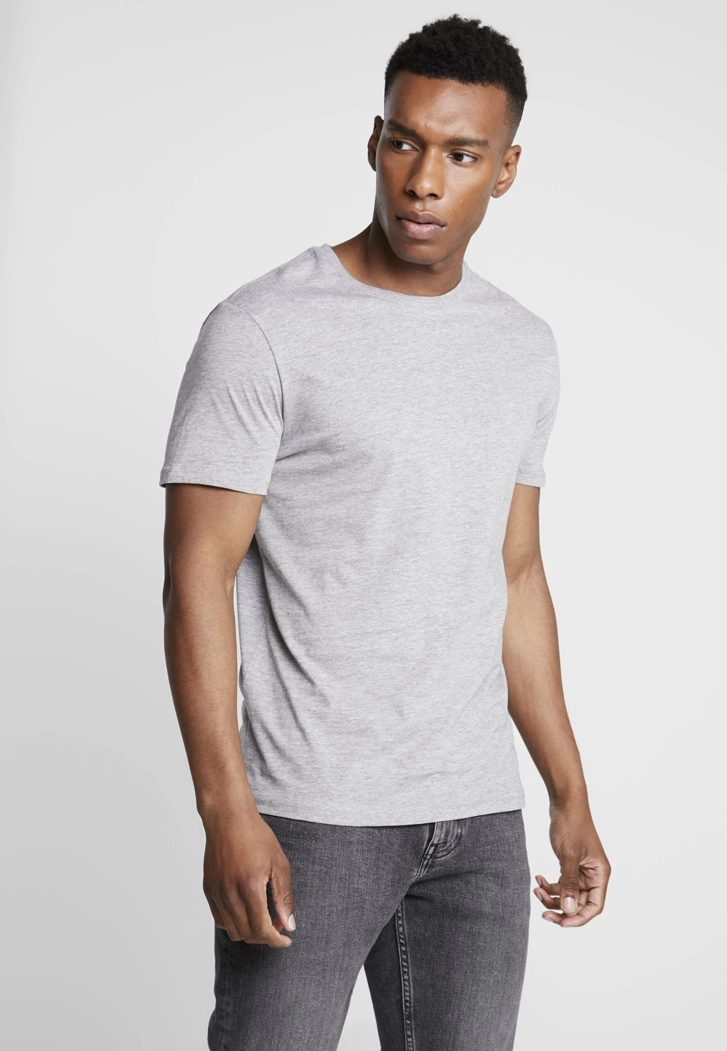 Pier One 5 Pack - T-Shirt Basic - Mottled Bordeaux/White 6 Pier One 5 Pack - T-Shirt Basic - Mottled Bordeaux/White - Afbeelding 4