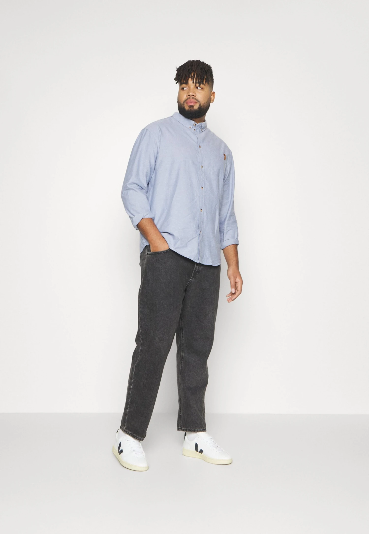 Pier One Oxford - Overhemd - Light Blue 4 Pier One Oxford - Overhemd - Light Blue - Afbeelding 2